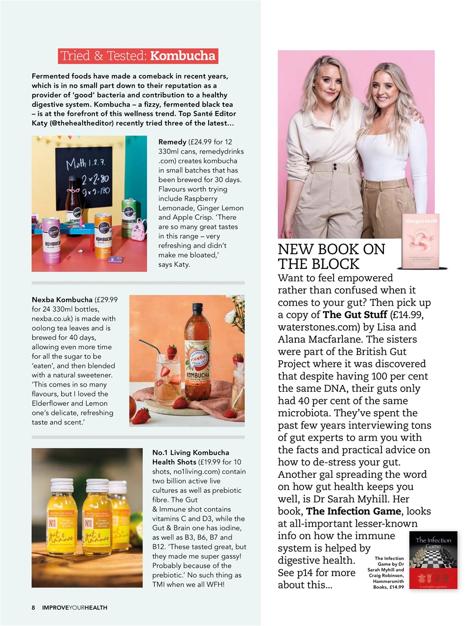 Improve Your Health Preview Pages