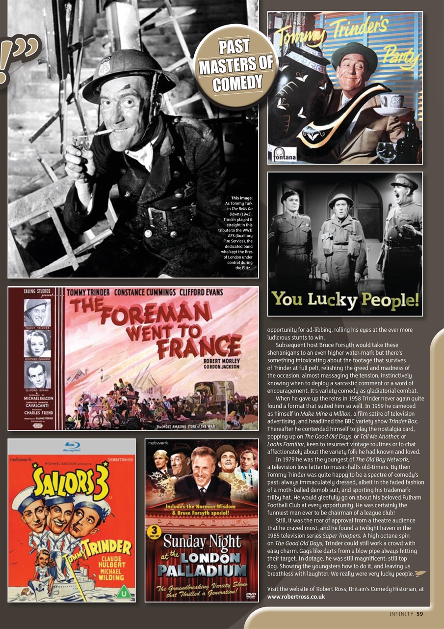 Infinity Magazine Preview Pages