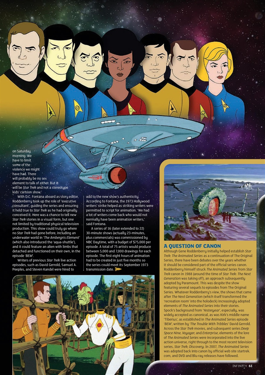 Infinity Magazine Preview Pages