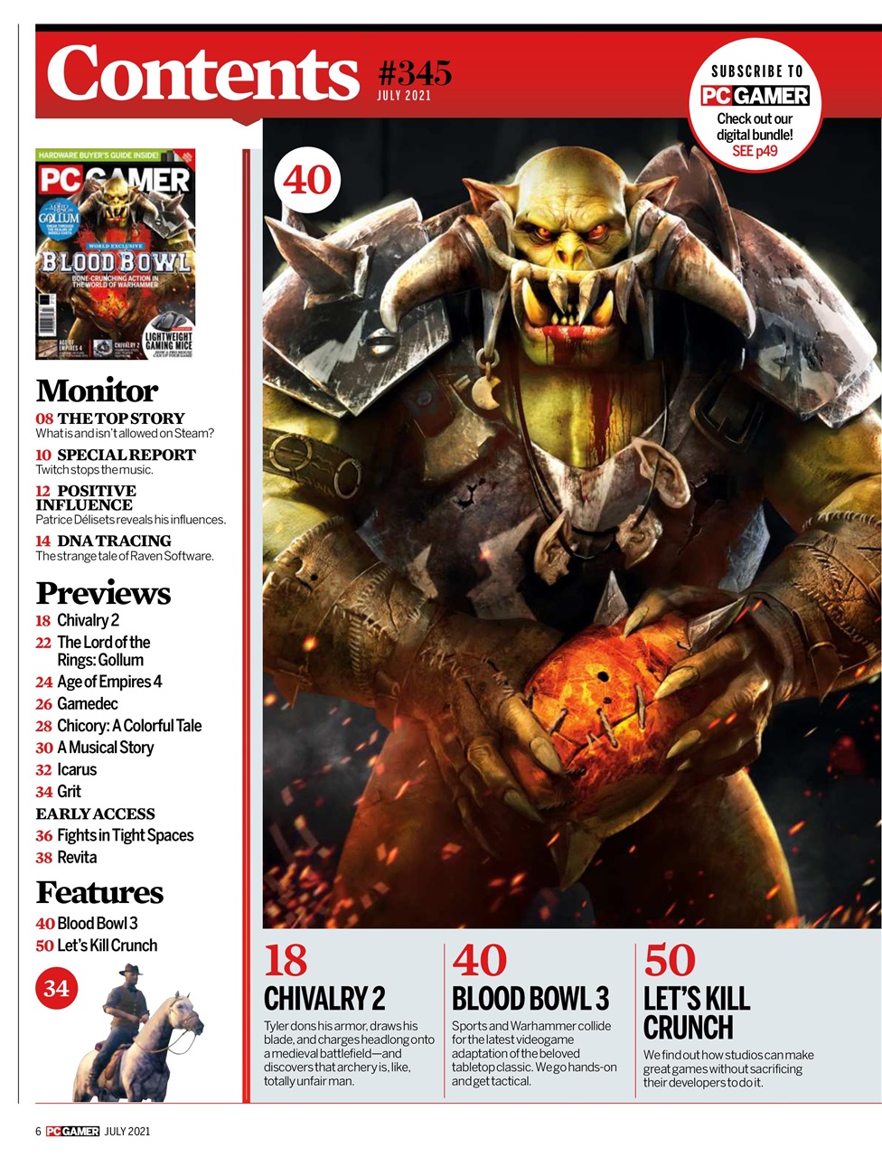 PC Gamer (US Edition) Preview Pages