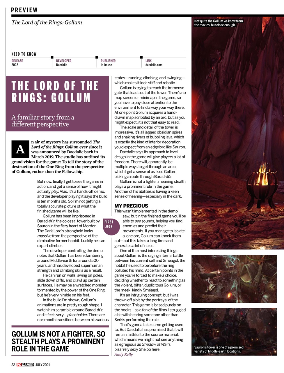 PC Gamer (US Edition) Preview Pages