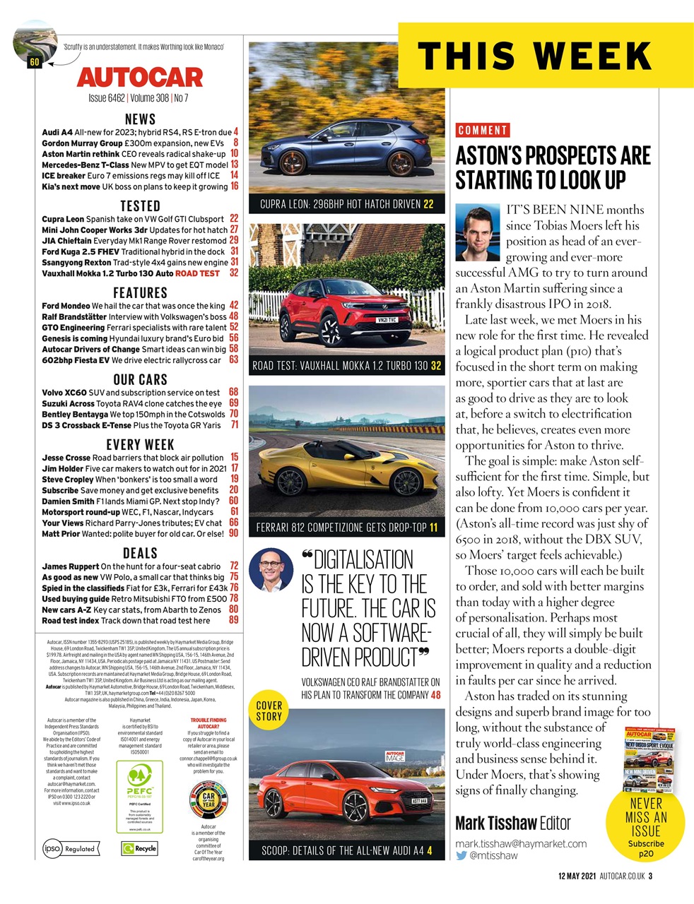 Autocar Preview Pages