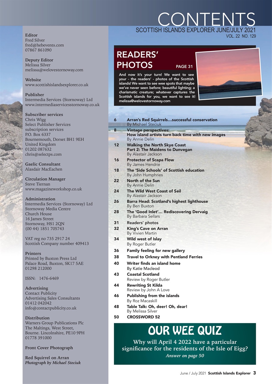 Scottish Islands Explorer Preview Pages