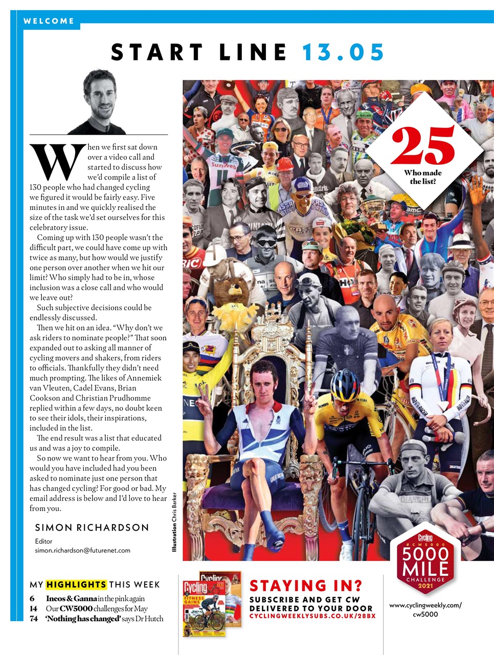 Cycling Weekly Preview Pages