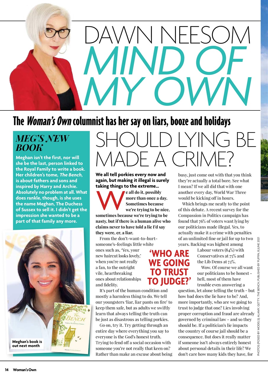 Woman's Own Preview Pages