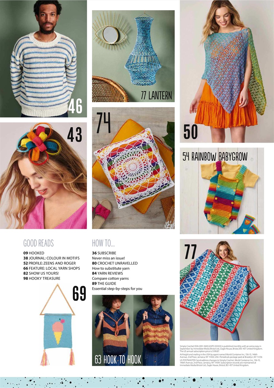 Simply Crochet Preview Pages