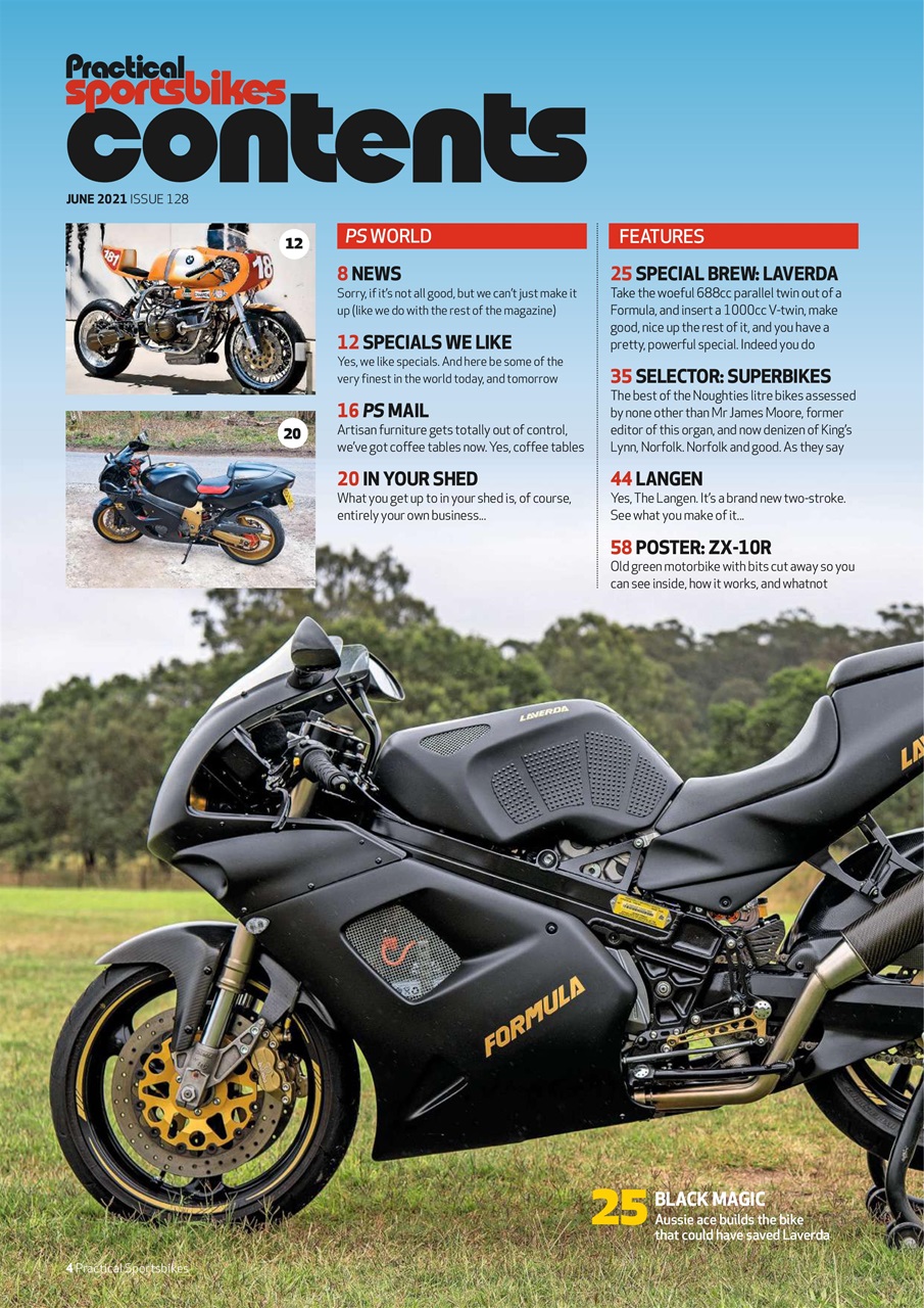 Practical Sportsbikes Preview Pages