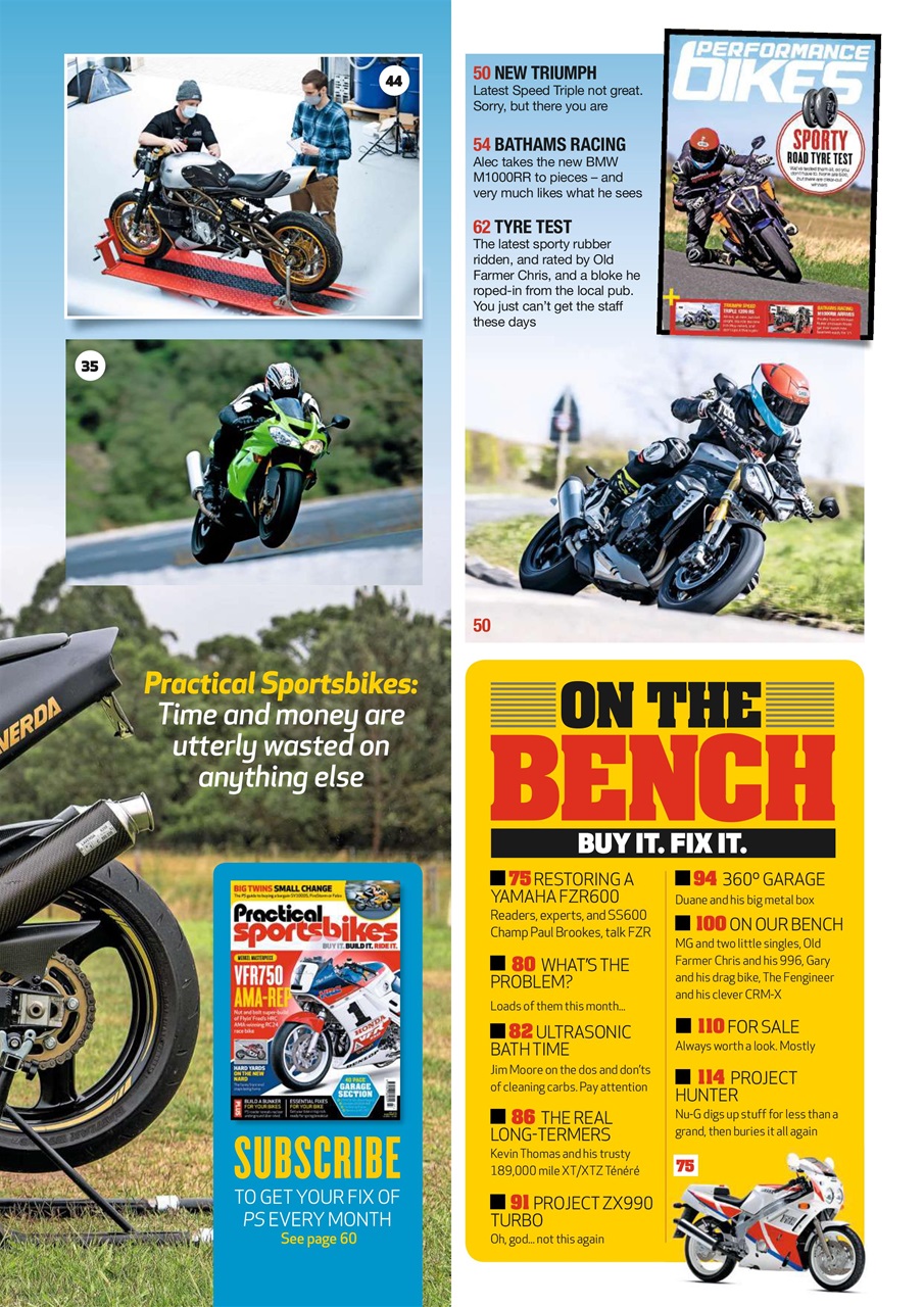 Practical Sportsbikes Preview Pages