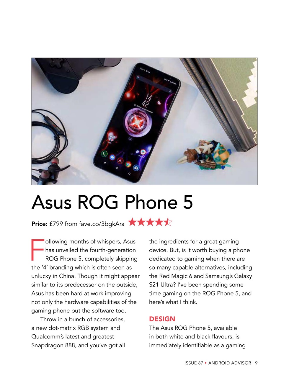 Android Advisor Preview Pages