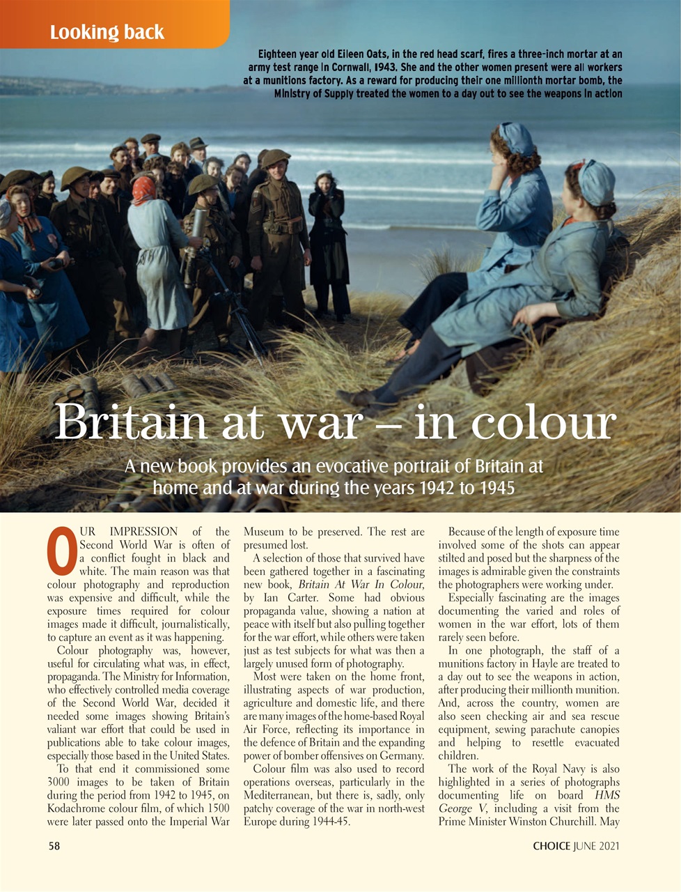 Choice Magazine Preview Pages