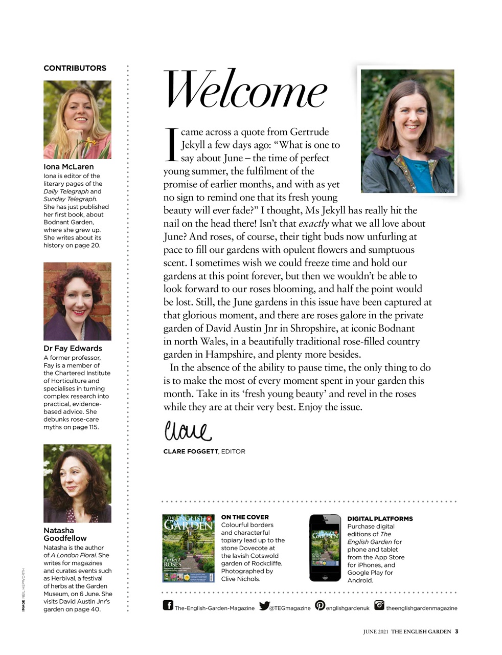 The English Garden Preview Pages