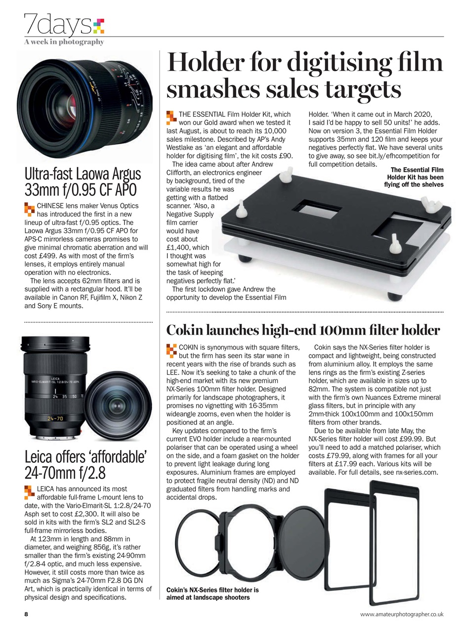 Amateur Photographer Preview Pages