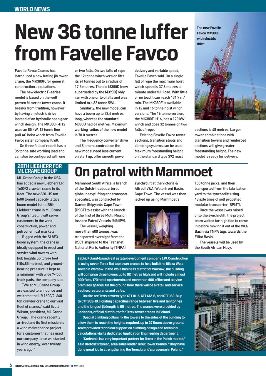 Int. Cranes and Specialized Transp Preview Pages