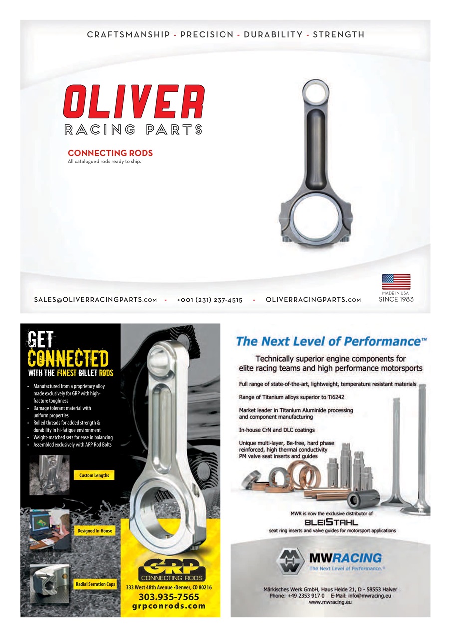 Race Engine Technology Preview Pages