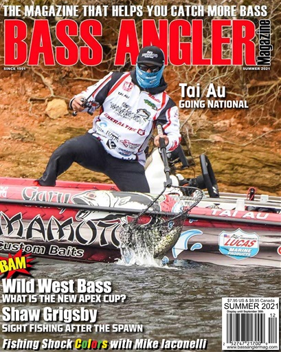 BASS ANGLER MAGAZINE issue 