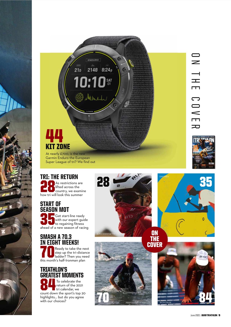 220 Triathlon Magazine Preview Pages