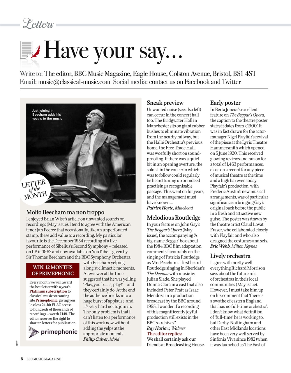 BBC Music Magazine Preview Pages