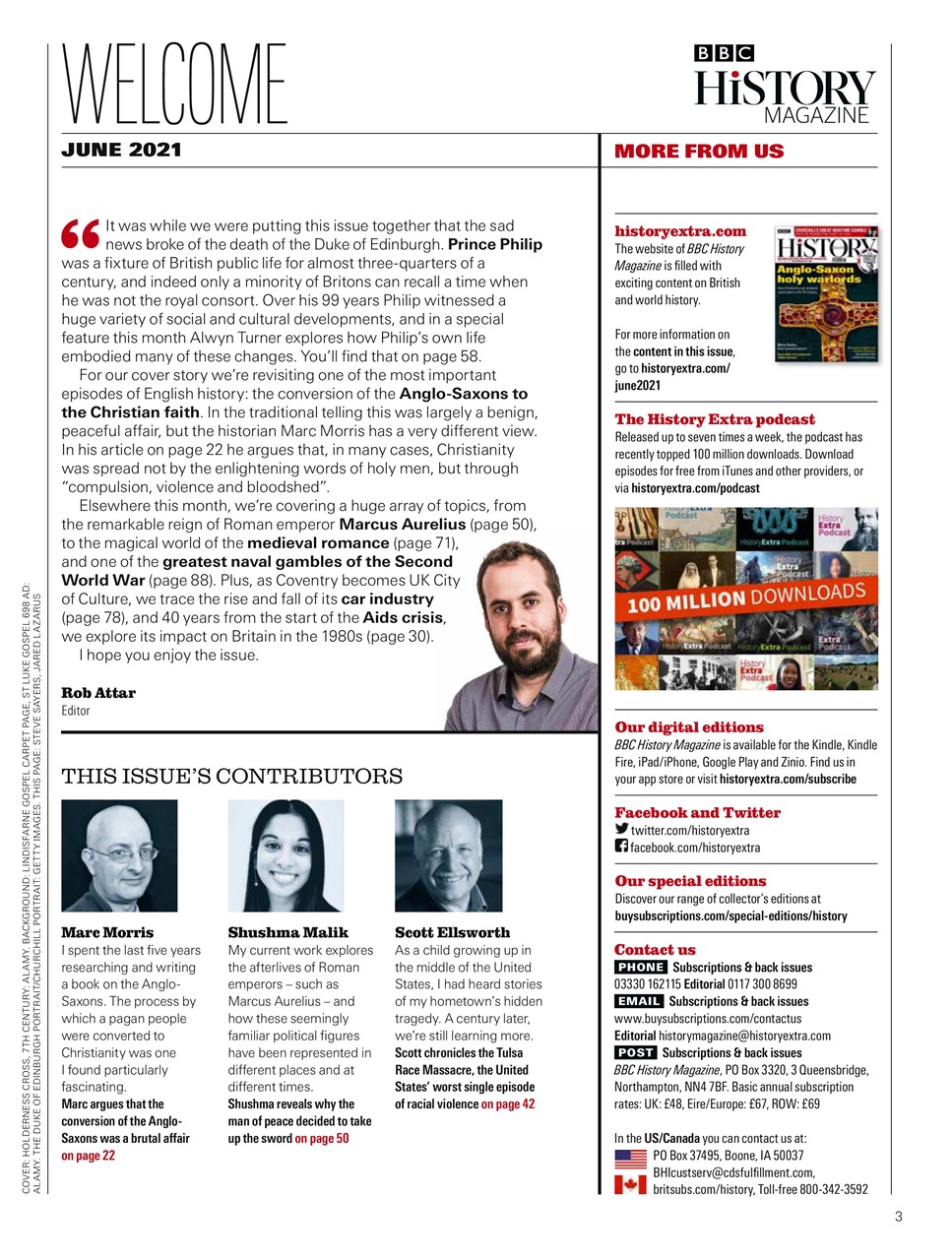 BBC History Magazine Preview Pages