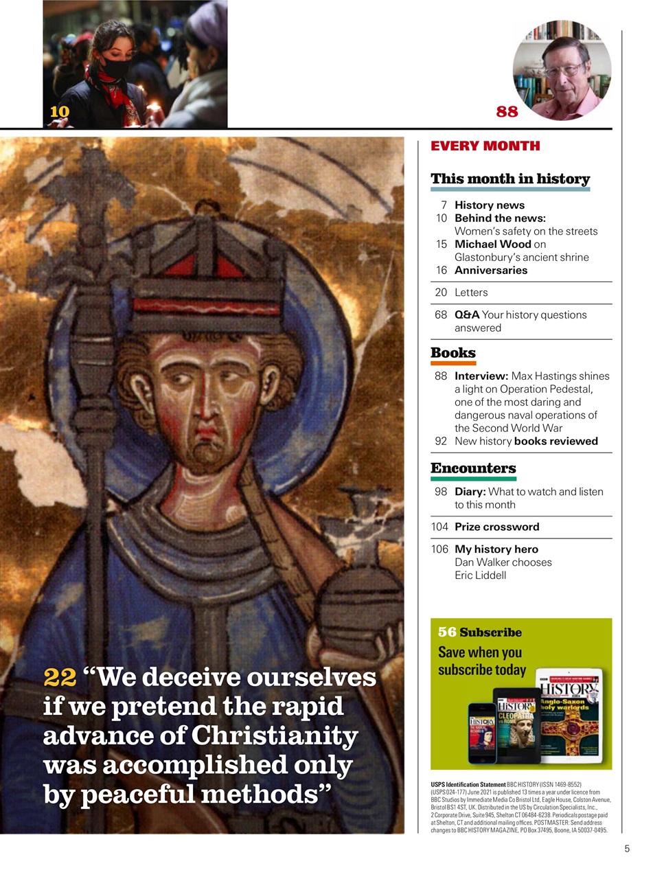 BBC History Magazine Preview Pages