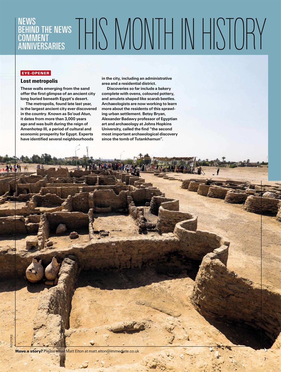 BBC History Magazine Preview Pages