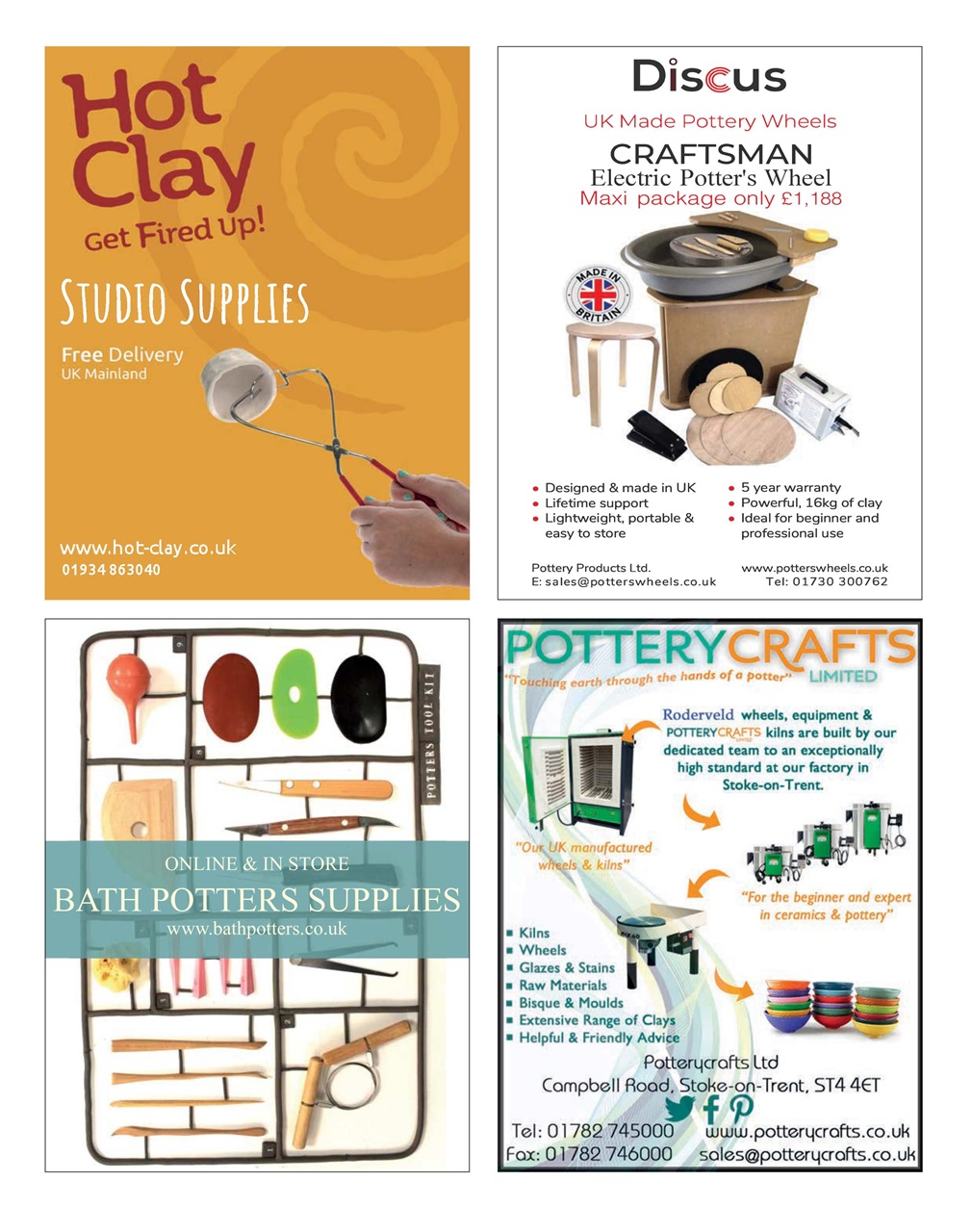 ClayCraft Preview Pages