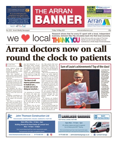 Arran Banner issue 14 May 2021