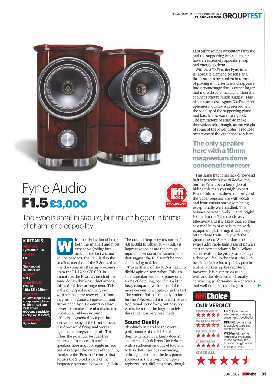 Hi-Fi Choice Preview Pages