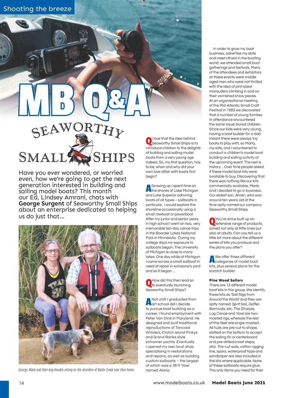 Model Boats Preview Pages