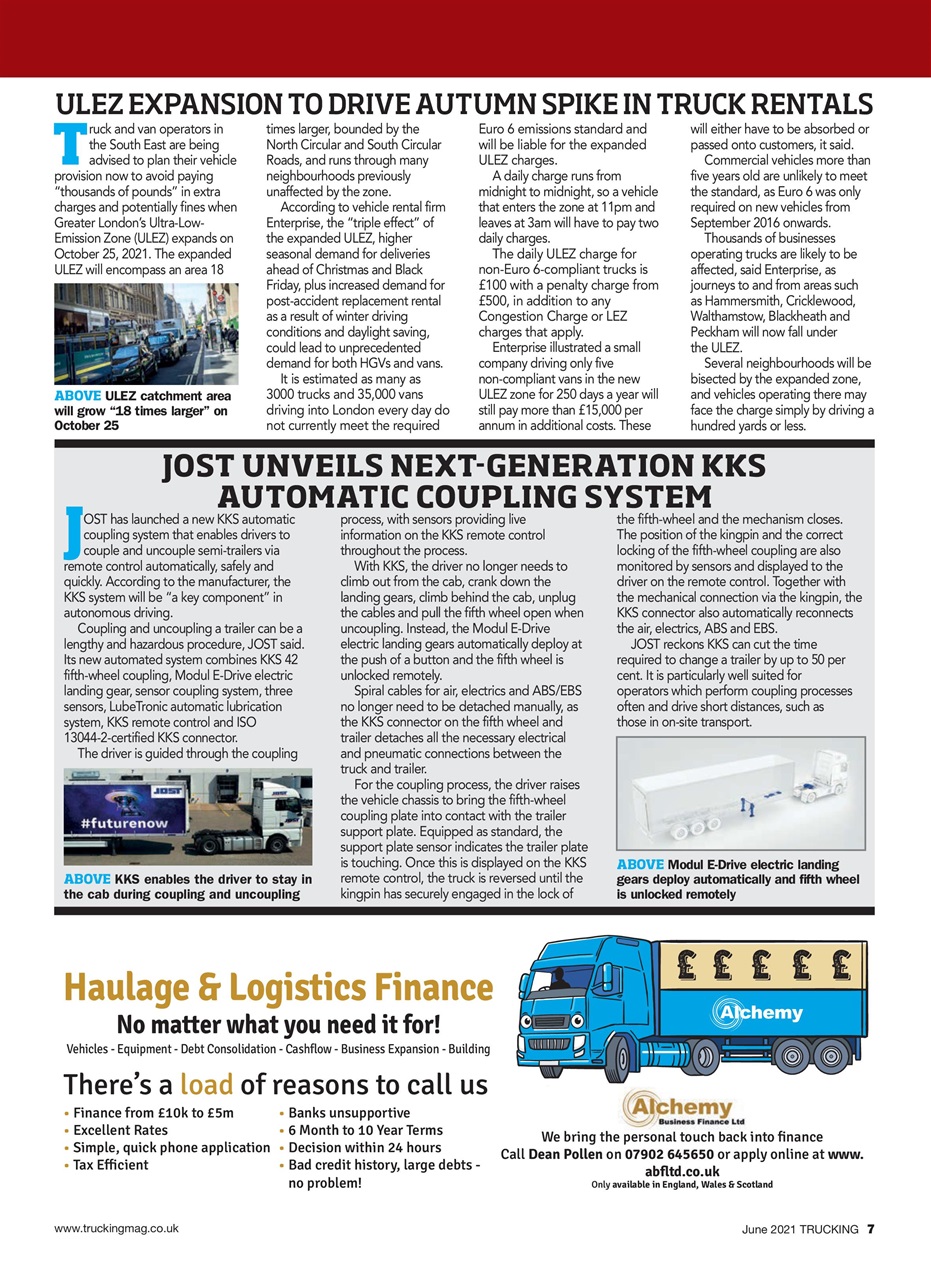 Trucking Magazine Preview Pages