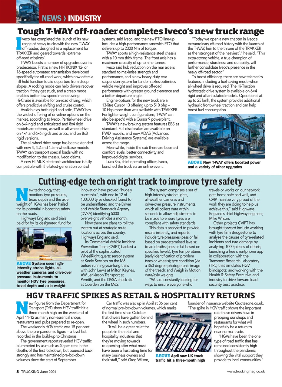Trucking Magazine Preview Pages