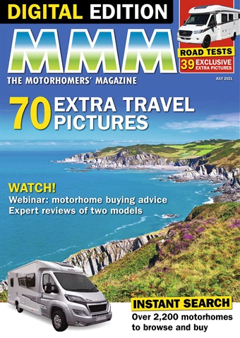 MMM magazine issue Adventures Await... July 2021