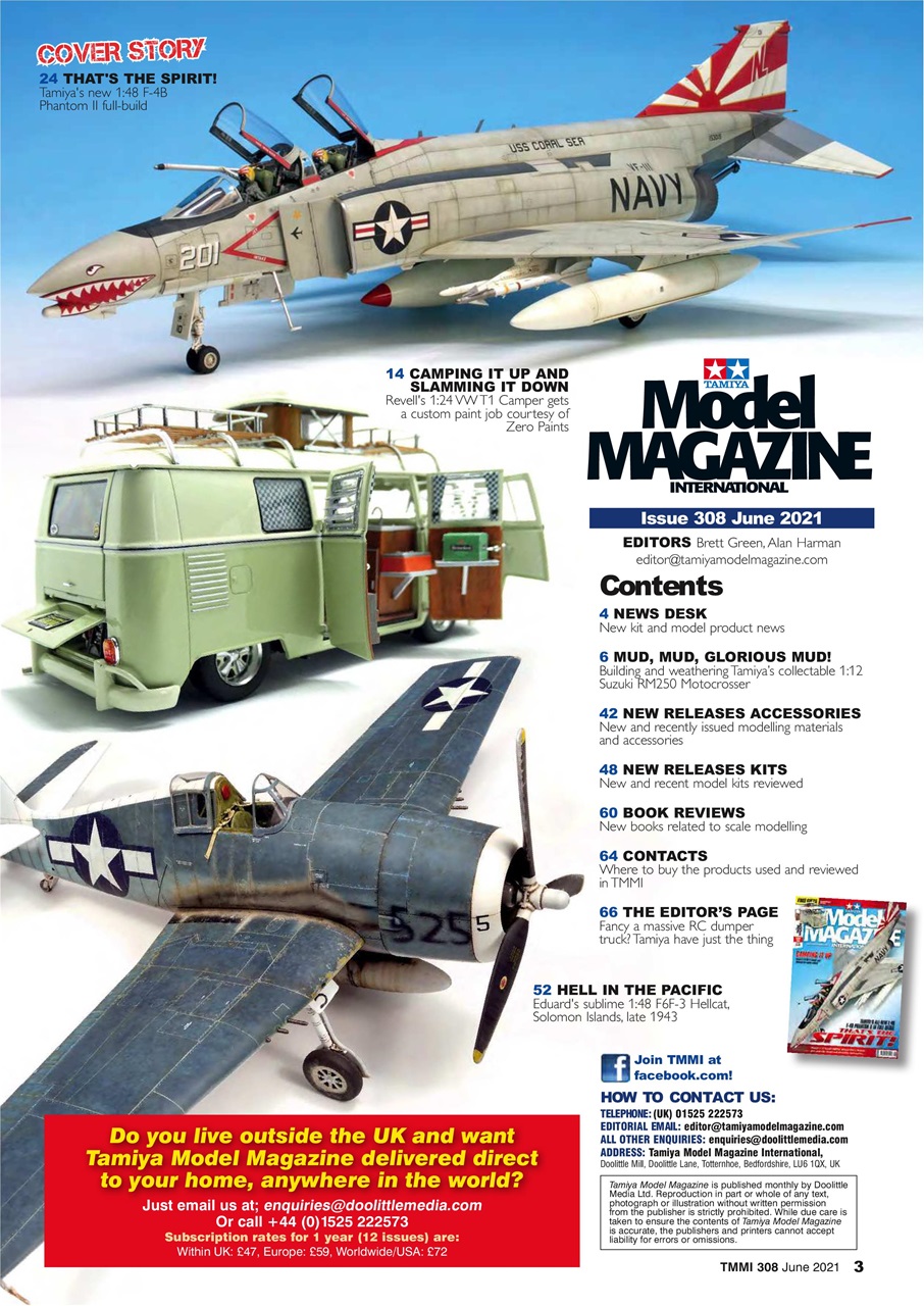 Tamiya Model Magazine Preview Pages