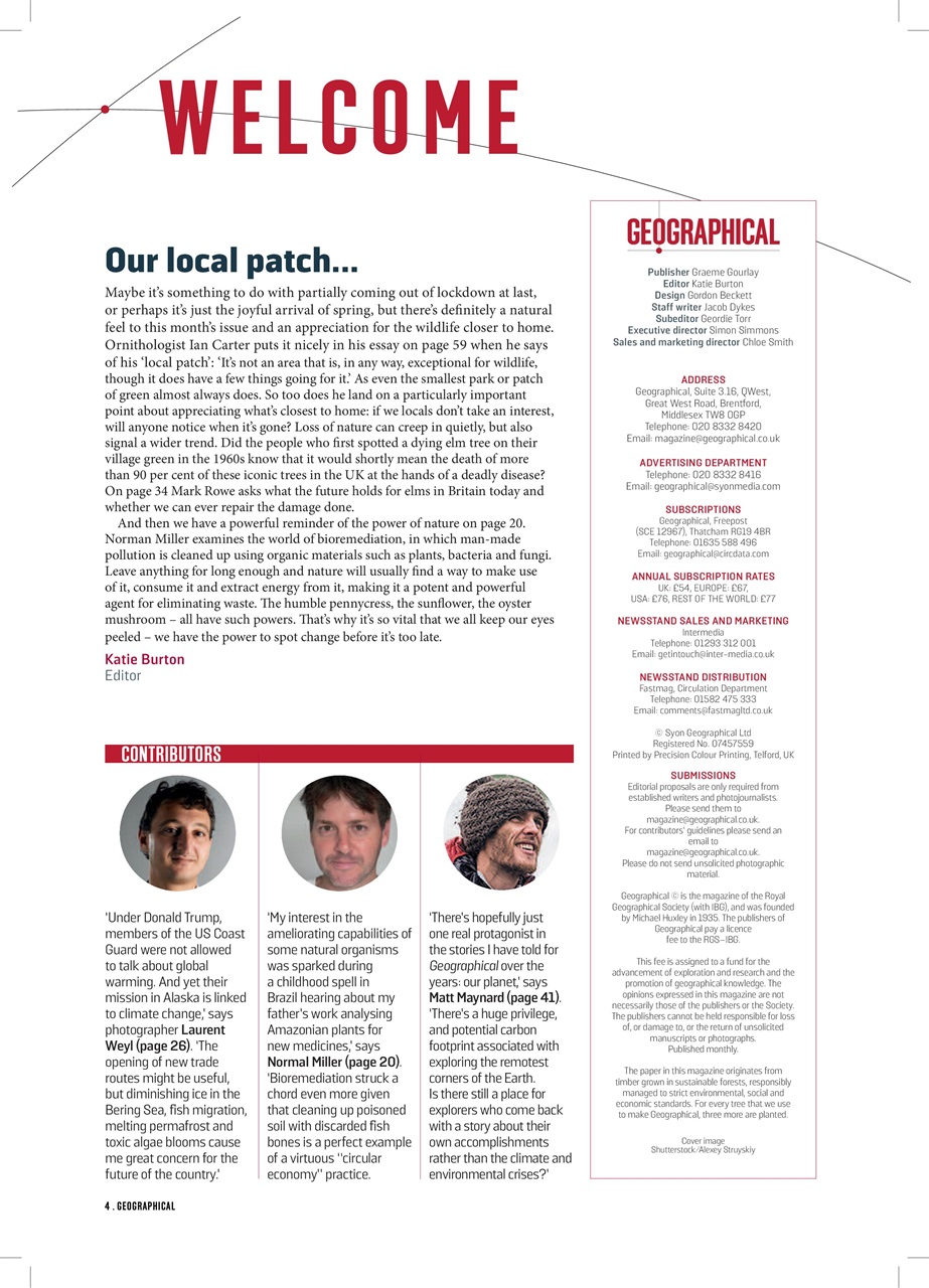 Geographical Preview Pages