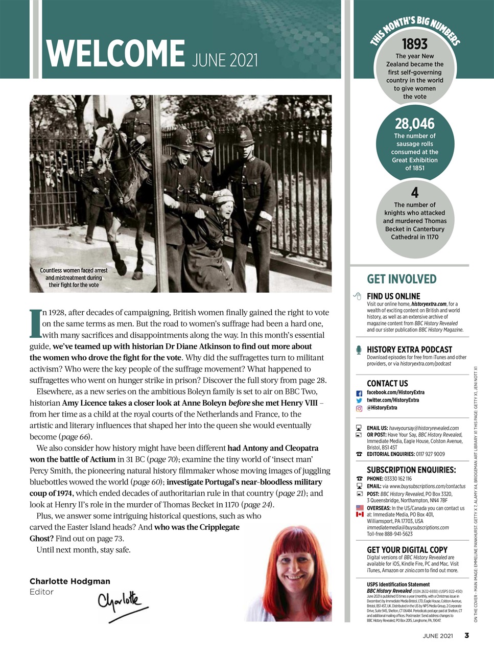 BBC History Revealed Magazine Preview Pages