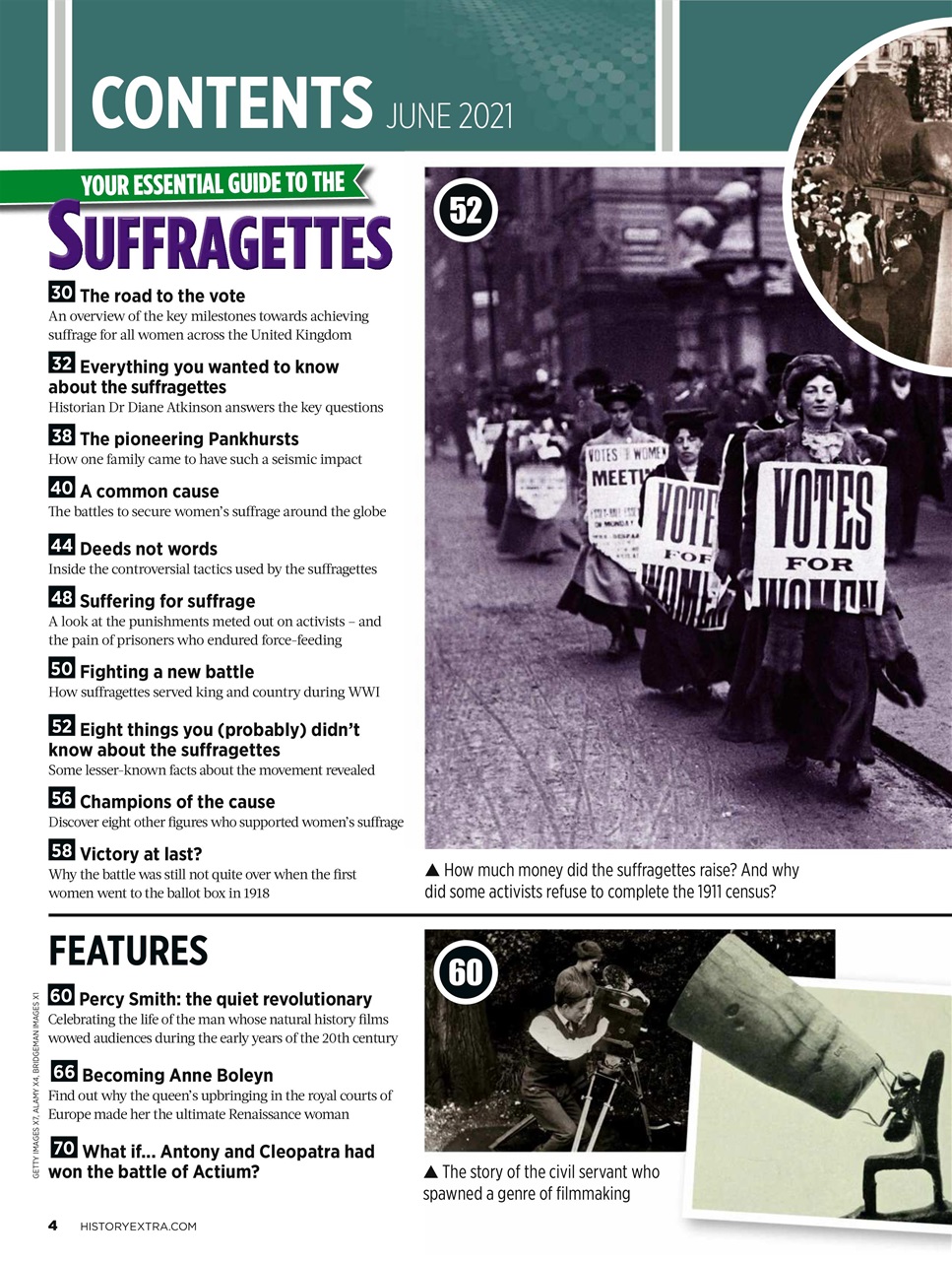 BBC History Revealed Magazine Preview Pages