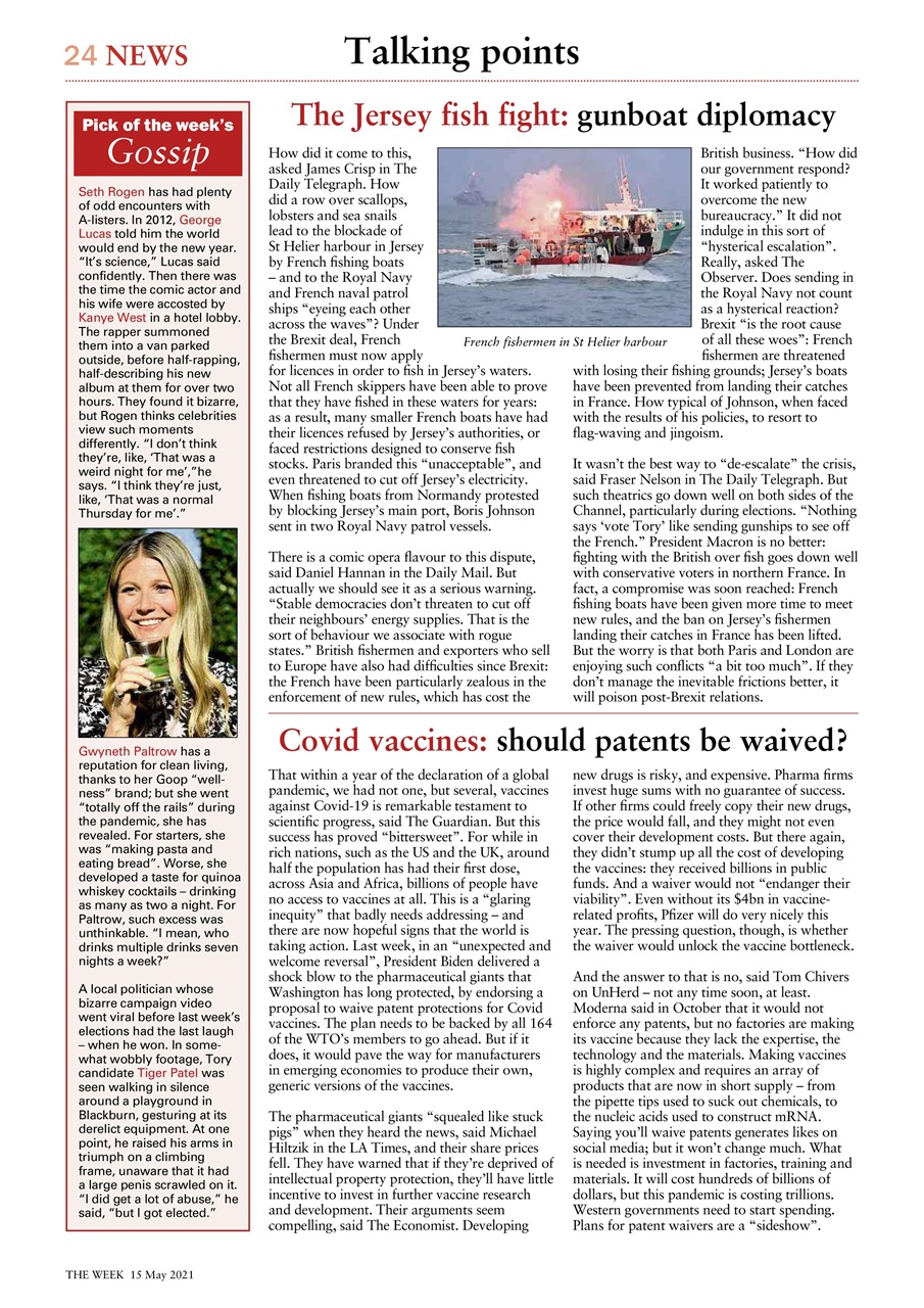 The Week Preview Pages