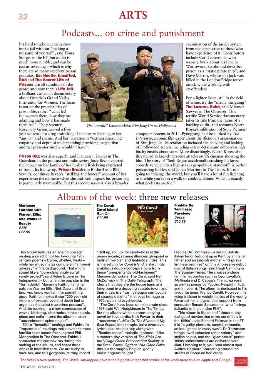 The Week Preview Pages