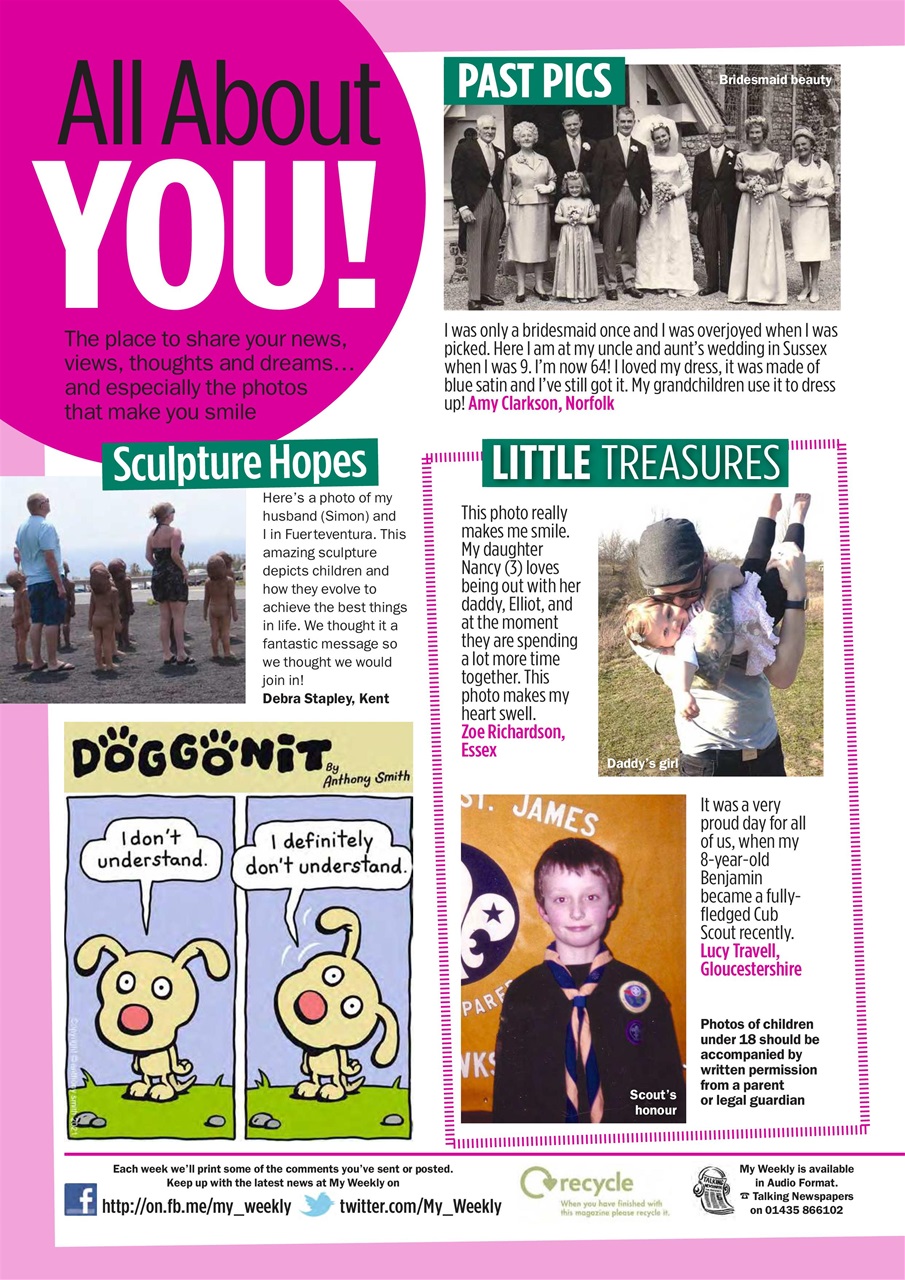 My Weekly Preview Pages