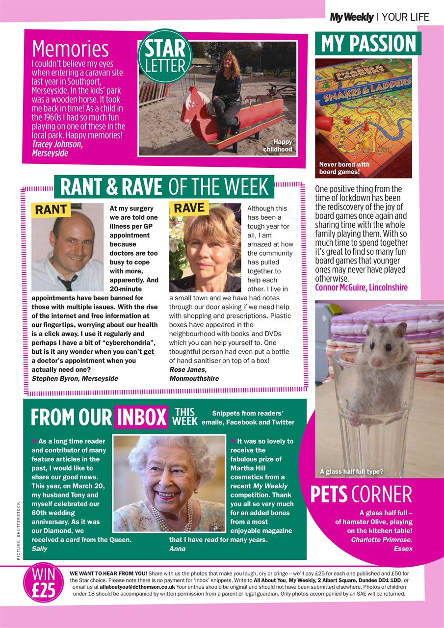 My Weekly Preview Pages