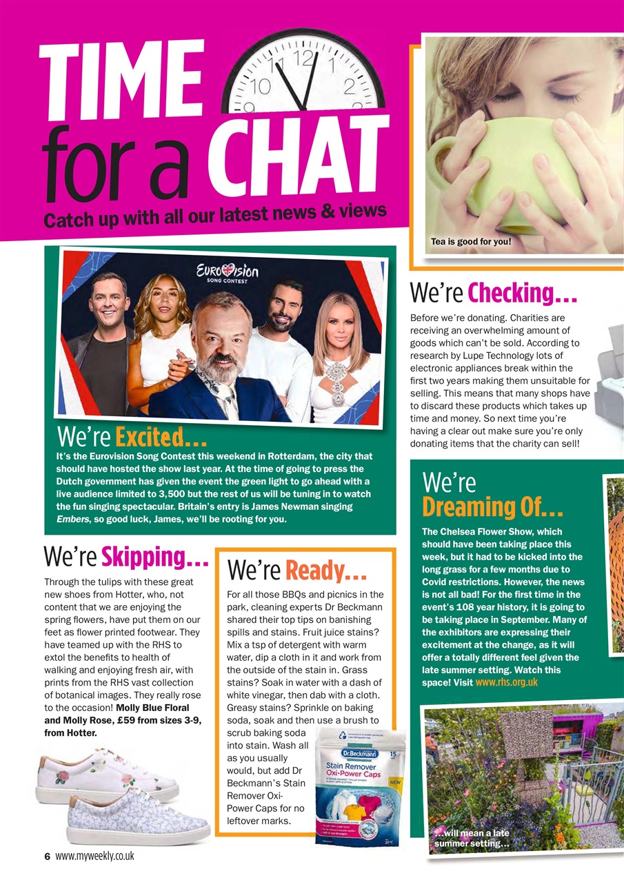 My Weekly Preview Pages