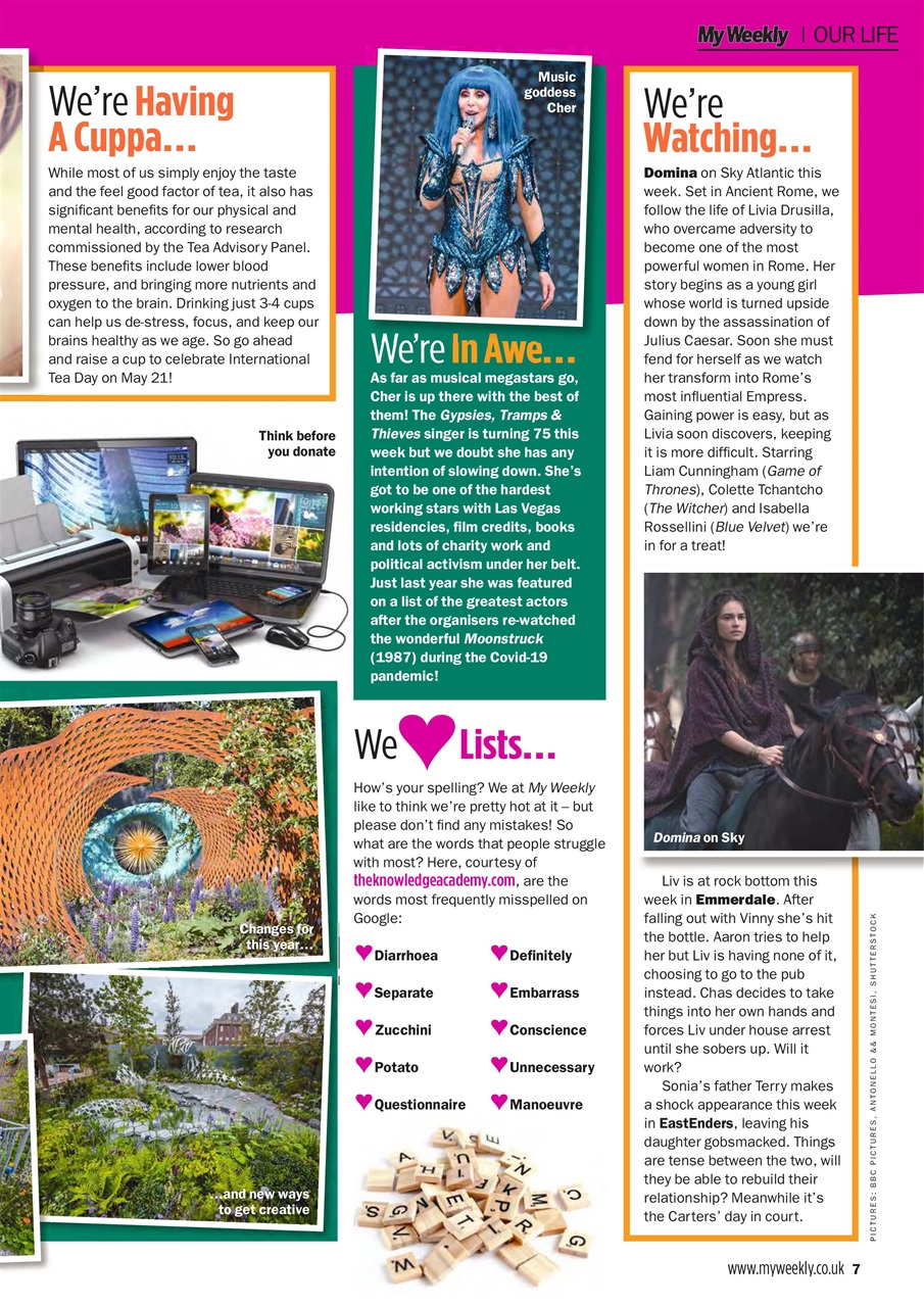 My Weekly Preview Pages