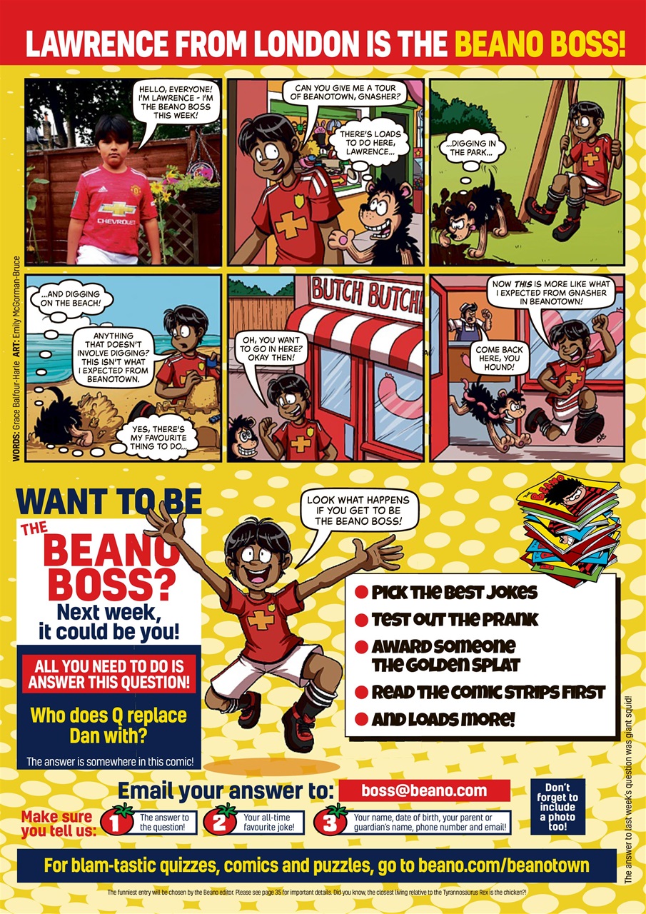 Beano Preview Pages