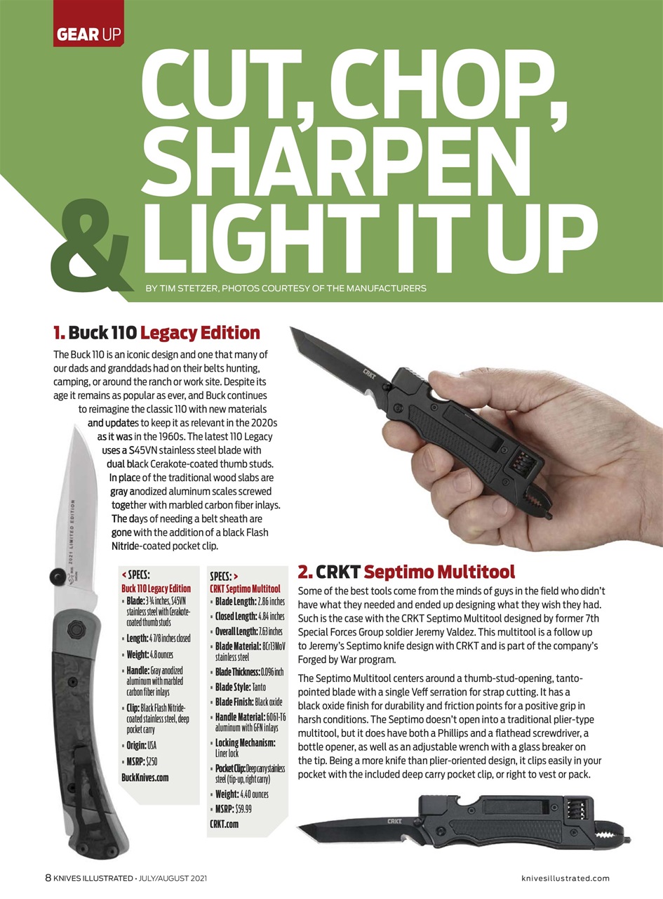 Knives Illustrated Preview Pages