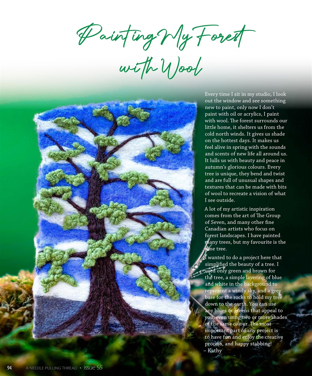 A Needle Pulling Thread Preview Pages