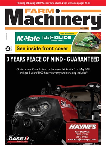 Farm Machinery issue April 2021