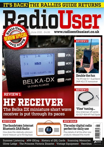 Radio User issue June 2021