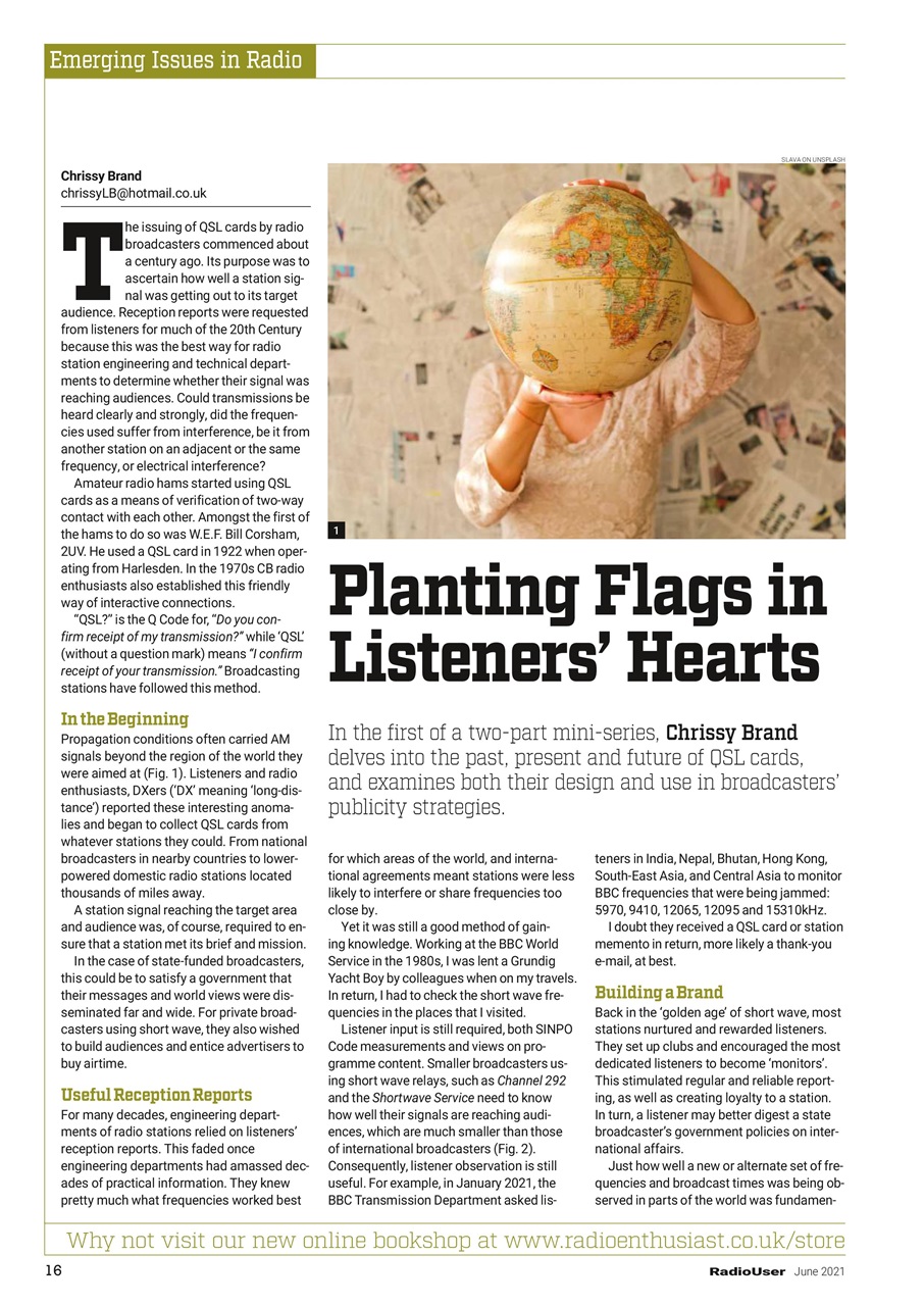 Radio User Preview Pages