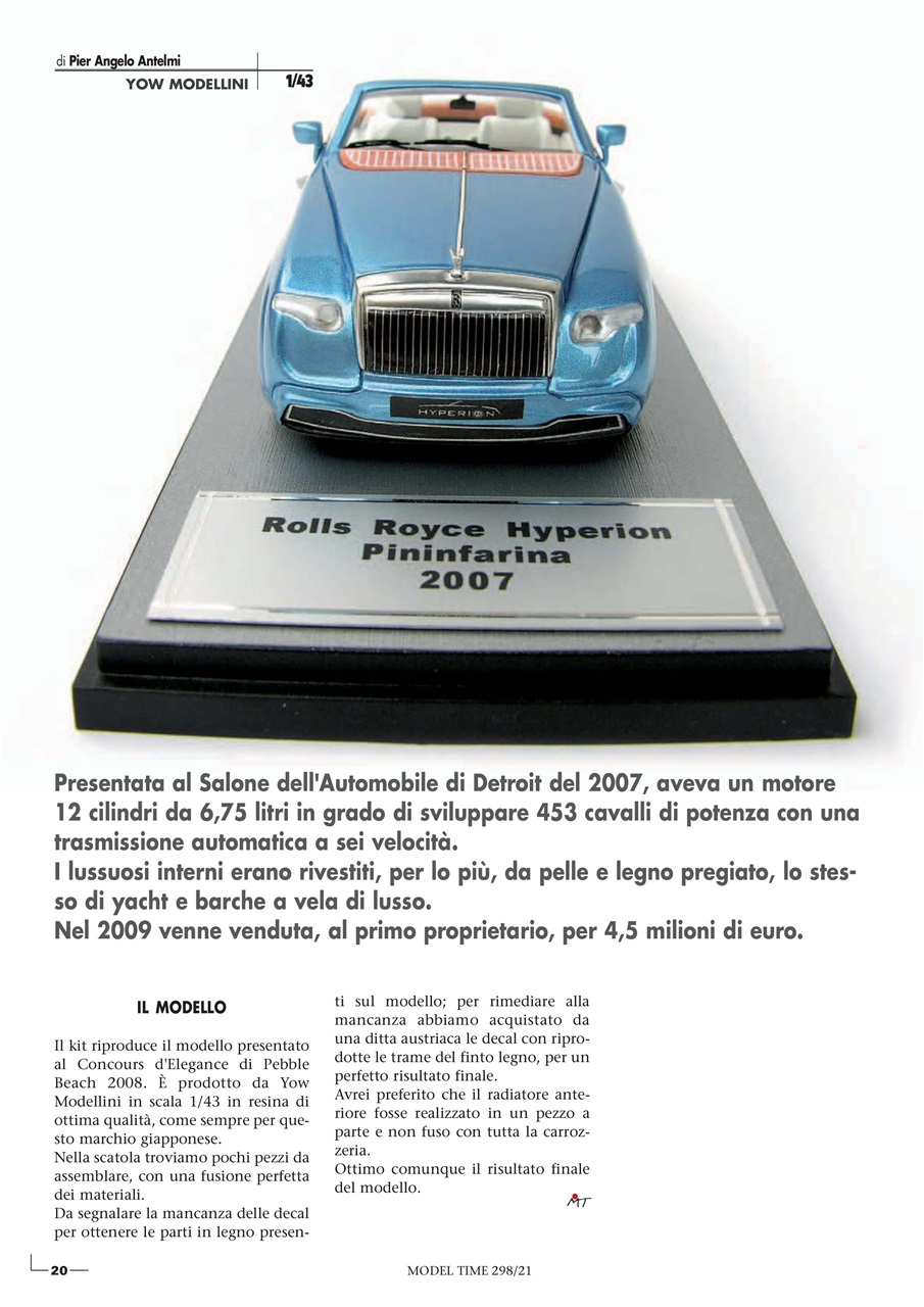 Model Time Preview Pages