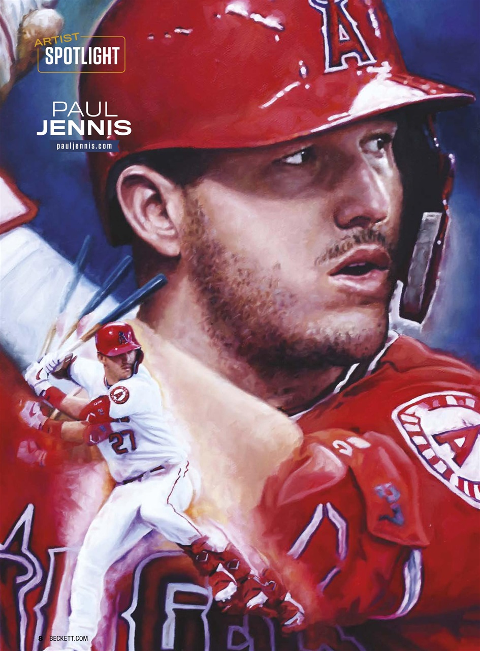 Beckett Baseball Magazine Preview Pages