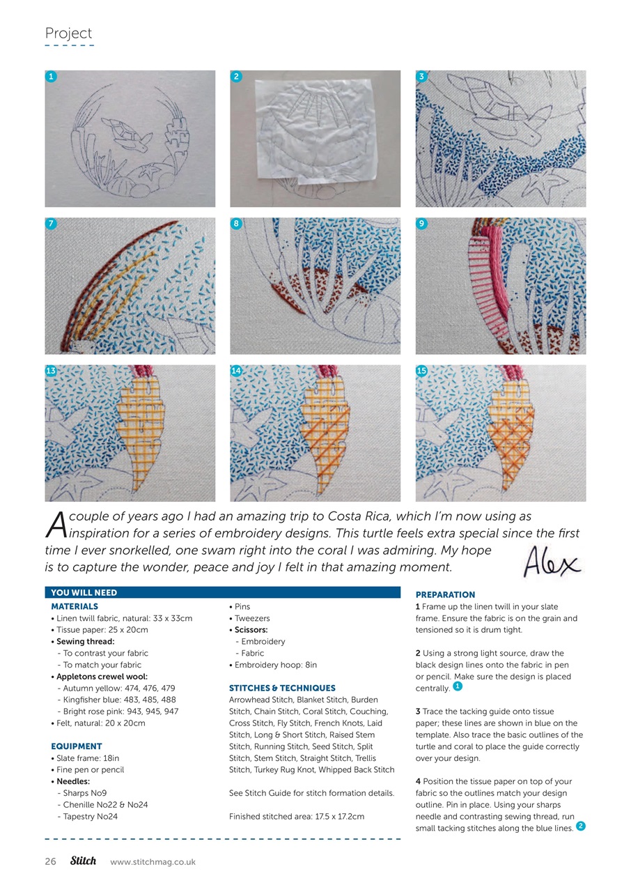 Stitch magazine Preview Pages